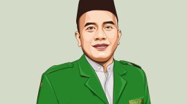 Ketua Pimpinan Cabang Gerakan Pemuda Ansor Kabupaten Sumenep, KH. Qumri Rahman. ©SetaraInfo