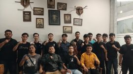 Aktivis dan organisasi kepemudaan di Sumut sampaikan pernyataan sikap minta Kapolrestabes Medan segera bangun harmonisasi. ©setara.info/Ilham Batubara