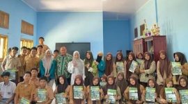 Sosialisasi PMB STAI Al-Hikmah Medan di SMA Negeri 2 Simpang Kiri Subulussalam, dan Pesantren Babussalam Aceh Singkil. ©setara.info/Ilham HB