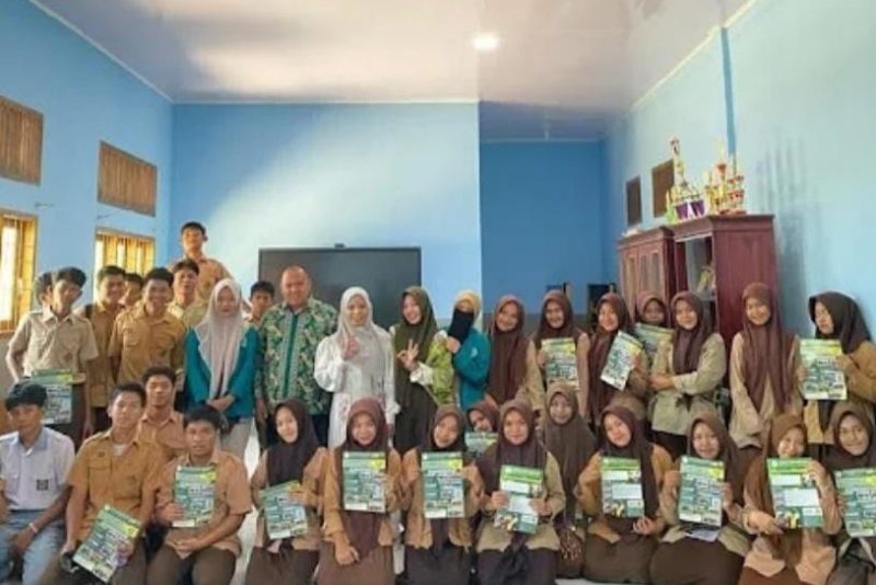 Sosialisasi PMB STAI Al-Hikmah Medan di SMA Negeri 2 Simpang Kiri Subulussalam, dan Pesantren Babussalam Aceh Singkil. ©setara.info/Ilham HB