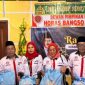 Kantor Wilayah Kementerian Imigrasi dan Pemasyarakatan (Kanwil ImiPas) Sumatera Utara gandeng HBB Medan menyalurkan ribuan paket sembako kepada masyarakat. ©setara.info/Ilham HB