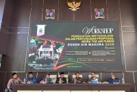 Workshop Penyusunan Metodologi dalam Penyusunan Proposal MoRA The Air Fund 2026 yang berlangsung pada, Kamis (02/04), di Ballroom Lantai 4 UIN Madura. ©setara.info/istimewa