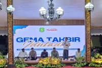 Bupati Sumenep Dr.H. Achmad Fauzi Wongsojudo Pada Acara Gema Takbir Idul Adha 1447 H. di Pendopo Agung Kraton Sumsnep