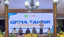 Bupati Sumenep Dr.H. Achmad Fauzi Wongsojudo Pada Acara Gema Takbir Idul Adha 1447 H. di Pendopo Agung Kraton Sumsnep