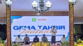 Bupati Sumenep Dr.H. Achmad Fauzi Wongsojudo Pada Acara Gema Takbir Idul Adha 1447 H. di Pendopo Agung Kraton Sumsnep