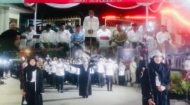 Kabag Kesra Kamiluddin Saat Melepas Pawai IdulAdha