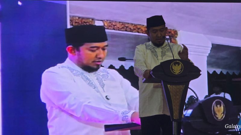 Saat Bupati Sumenep Memberikan Sambutan 