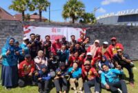 Tim Putra Putri Disdik Sumenep Kuasai Podium Juara 1 Lomba Tarik Tambang Antar OPD. ( Fota SetaraInfo)