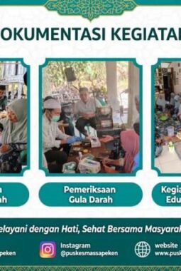 Bukan Sekadar Bershalawat! Puskesmas Sapeken Hadirkan Sempol Sehat, Deteksi Dini Penyakit Mengintai Masyarakat