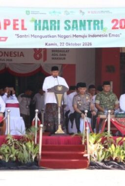 Ilmu dan Akhlak, Dua Kekuatan Utama Pesan Bupati di Hari Santri 2026