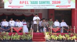 Bupati Sumenep Achmad Fauzi Wongsojudo, Pimpin Apel HSN 2026